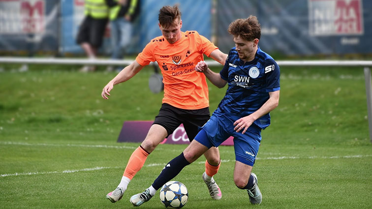 BSG Wismut Gera gegen SV Blau-Wei&szlig; 90 Neustadt