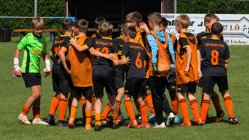 E1-Junioren der BSG Wismut Gera - Kreisoberligameister 2025/26